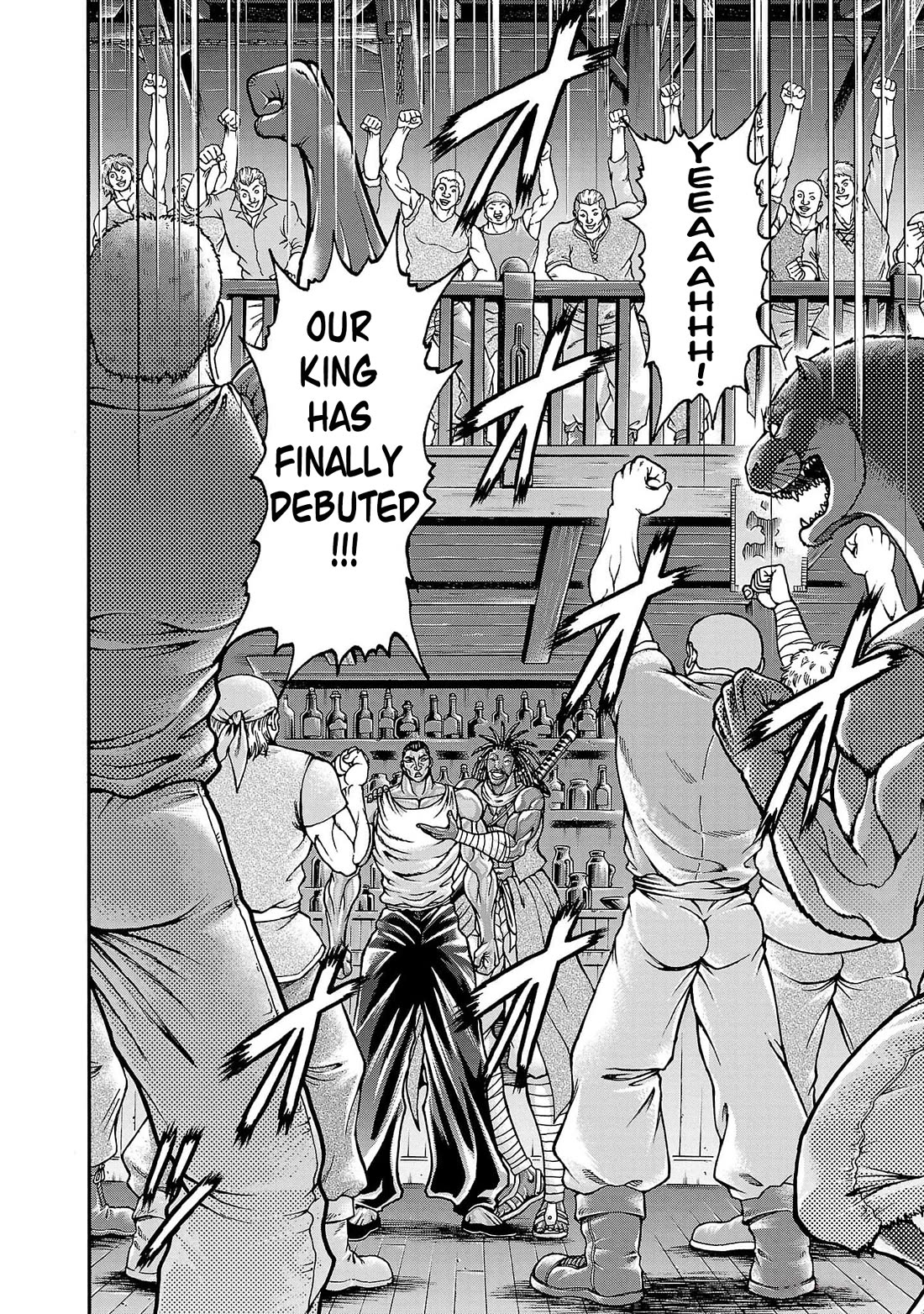 Baki Side Story - Retsu Kaioh Doesn't Mind Even if it's in another World chapter 65 page 9