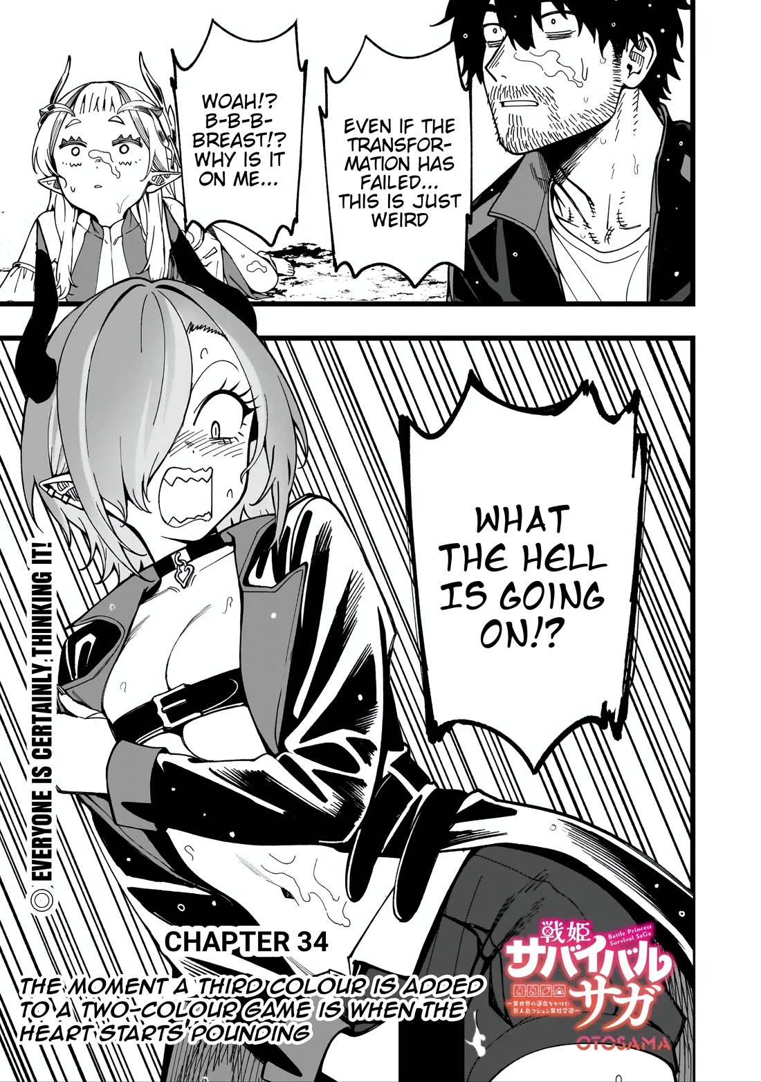 Battle Princess Survival Saga chapter 34 page 1