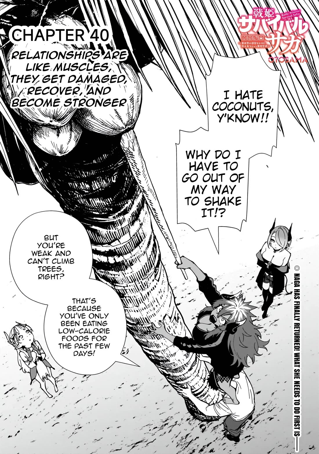 Battle Princess Survival Saga chapter 40 page 1