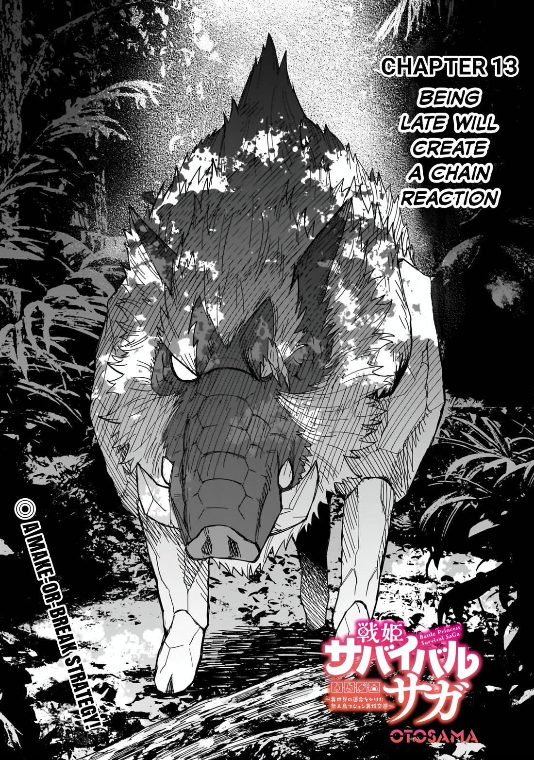 Battle Princess Survival Saga: A Desperate Struggle on a Deserted Island for the Fate of Another World chapter 13 page 1