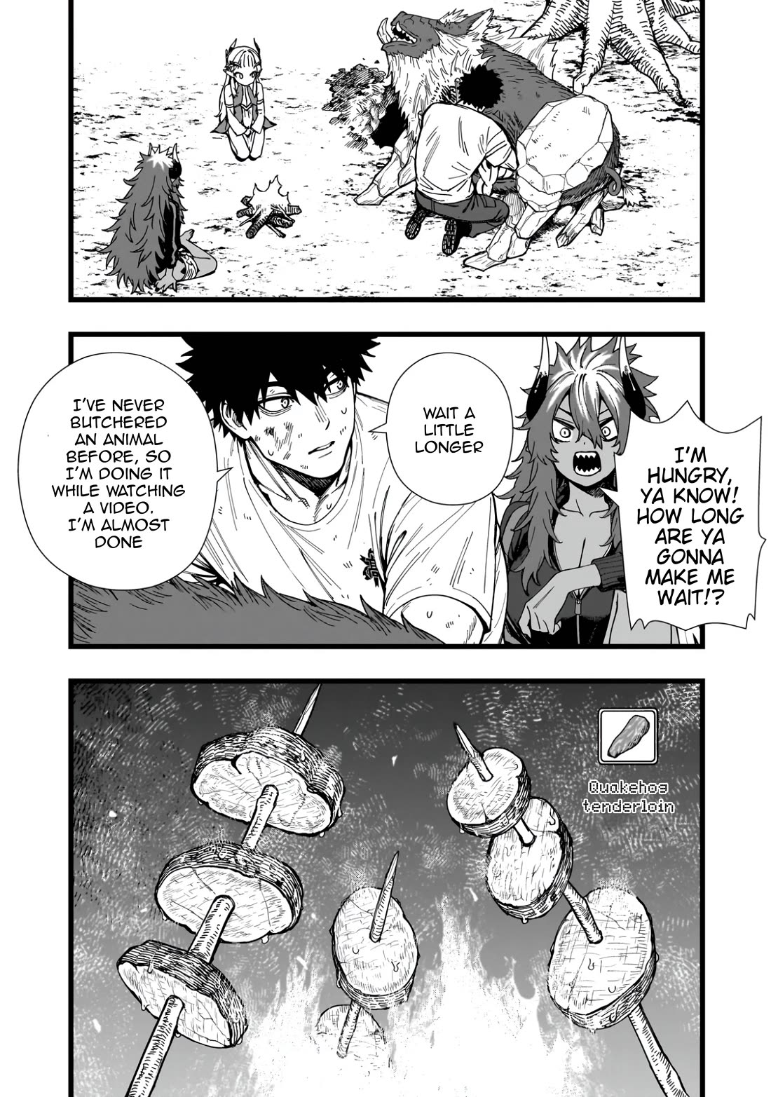 Battle Princess Survival Saga: A Desperate Struggle on a Deserted Island for the Fate of Another World chapter 14 page 16