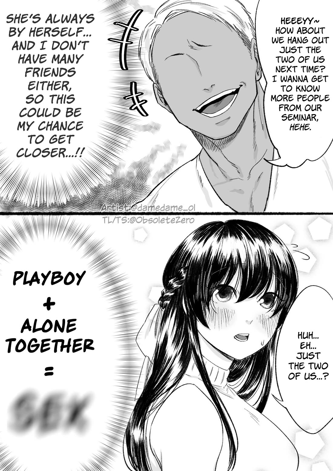 Bear and Bunny Cannot Be Friends chapter 1 page 1