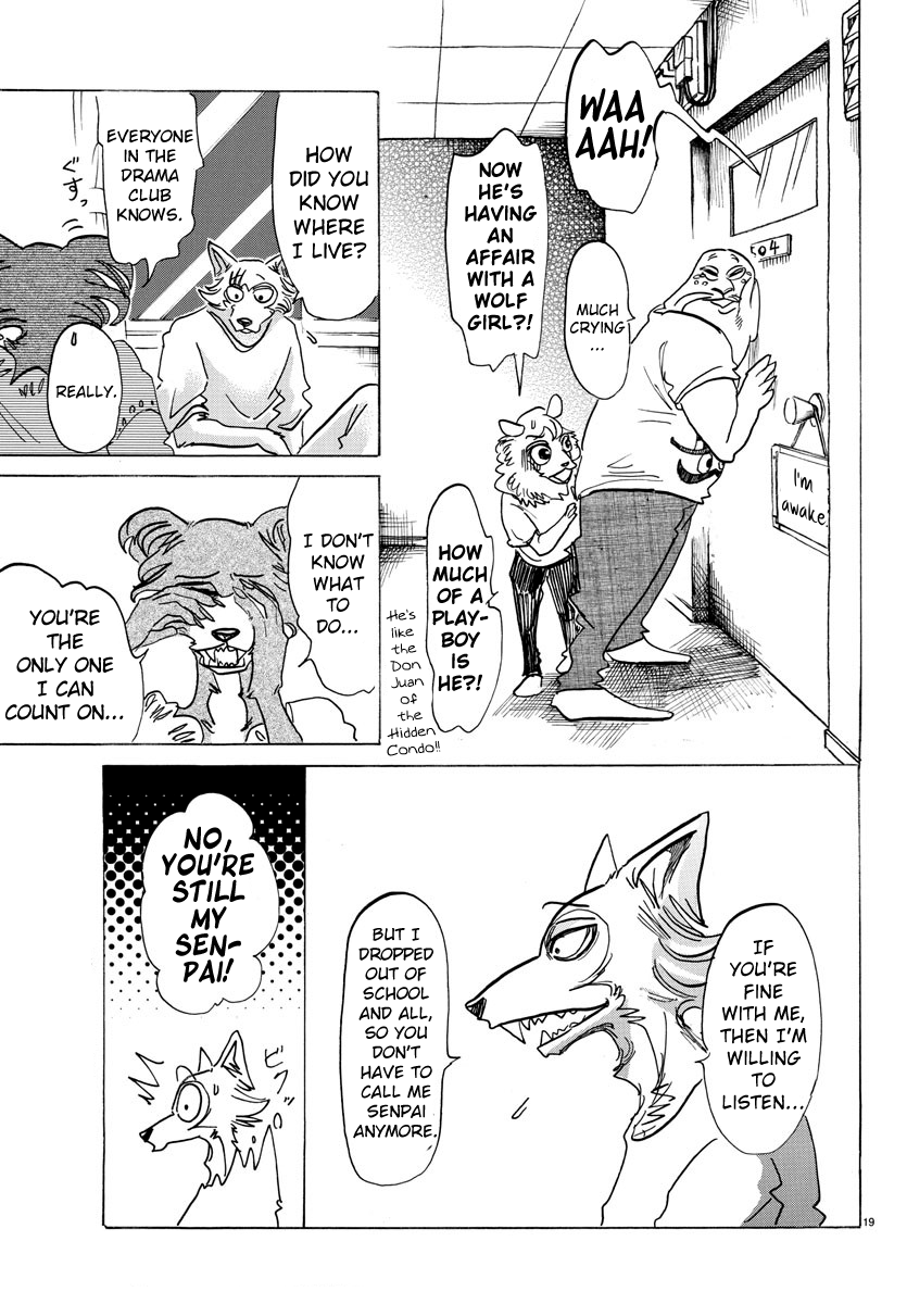 Beastars chapter 136 page 19