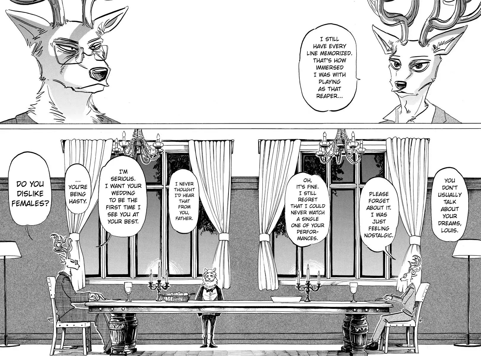 Beastars chapter 157 page 2