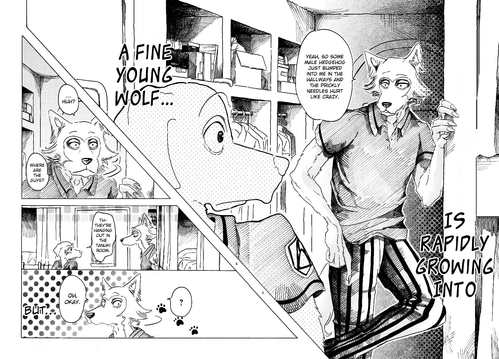 Beastars chapter 28 page 2