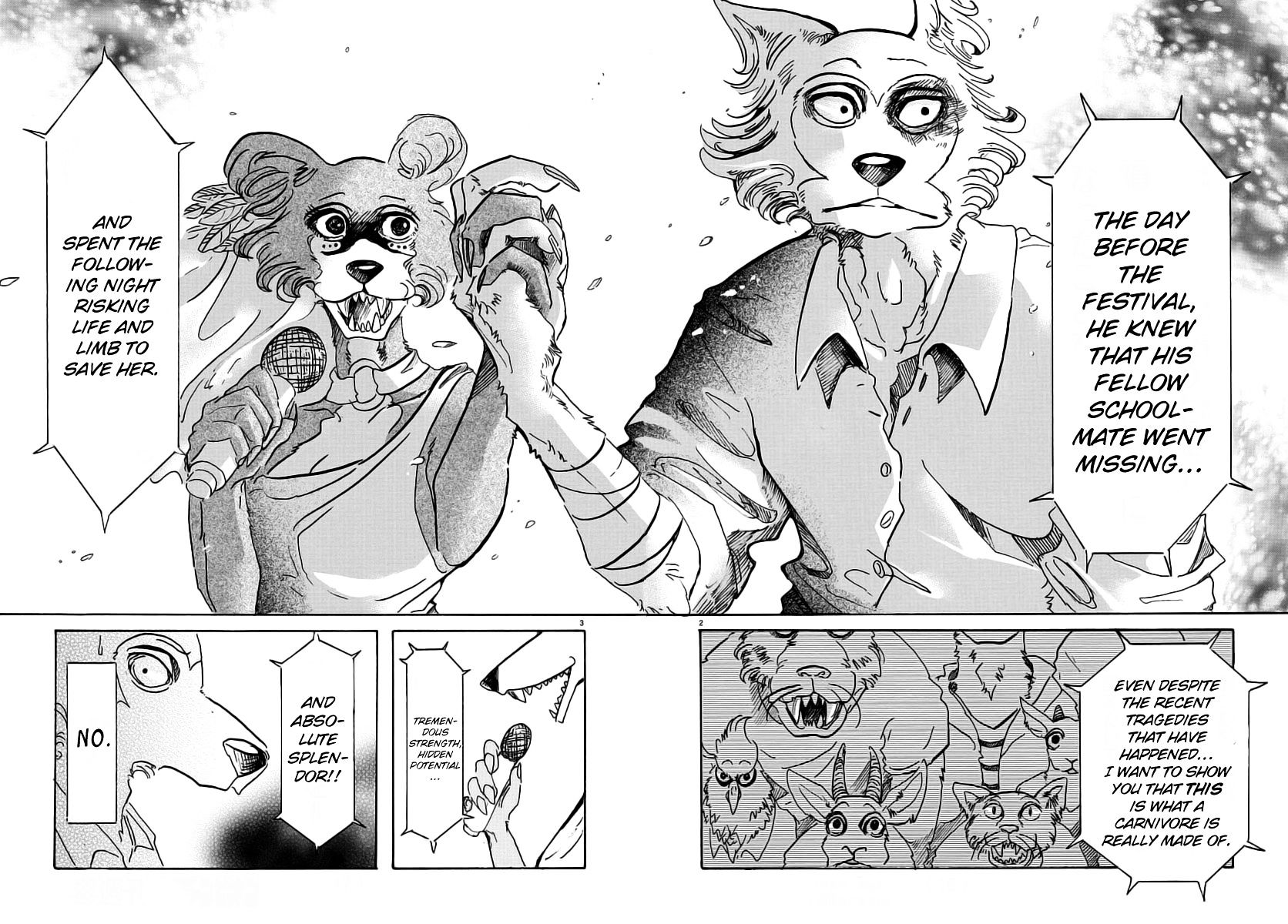 Beastars chapter 47 page 3