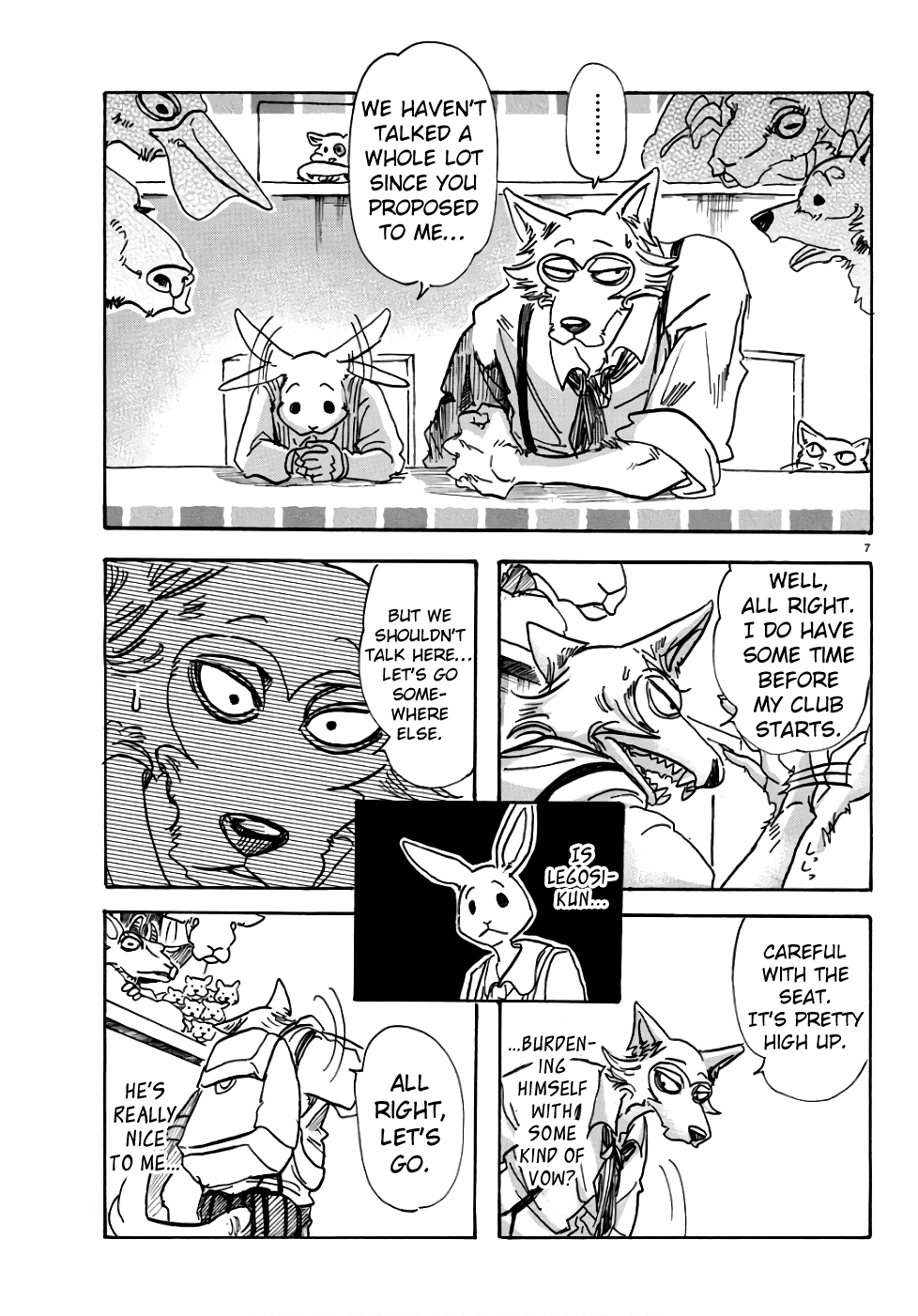Beastars chapter 83 page 5