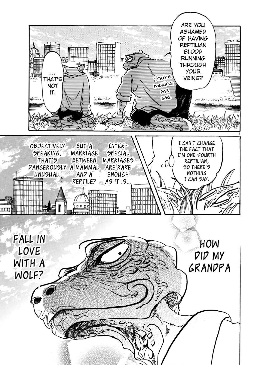 Beastars chapter 85 page 2
