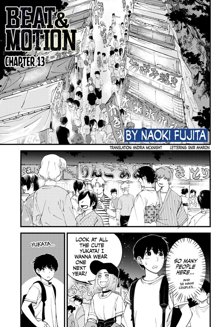 Beat & Motion chapter 13 page 1