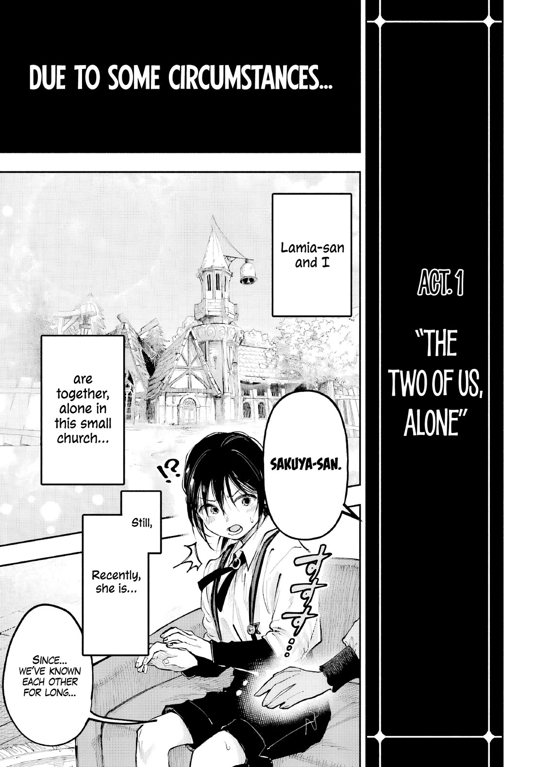 Because God isn't Watching chapter 1 page 3