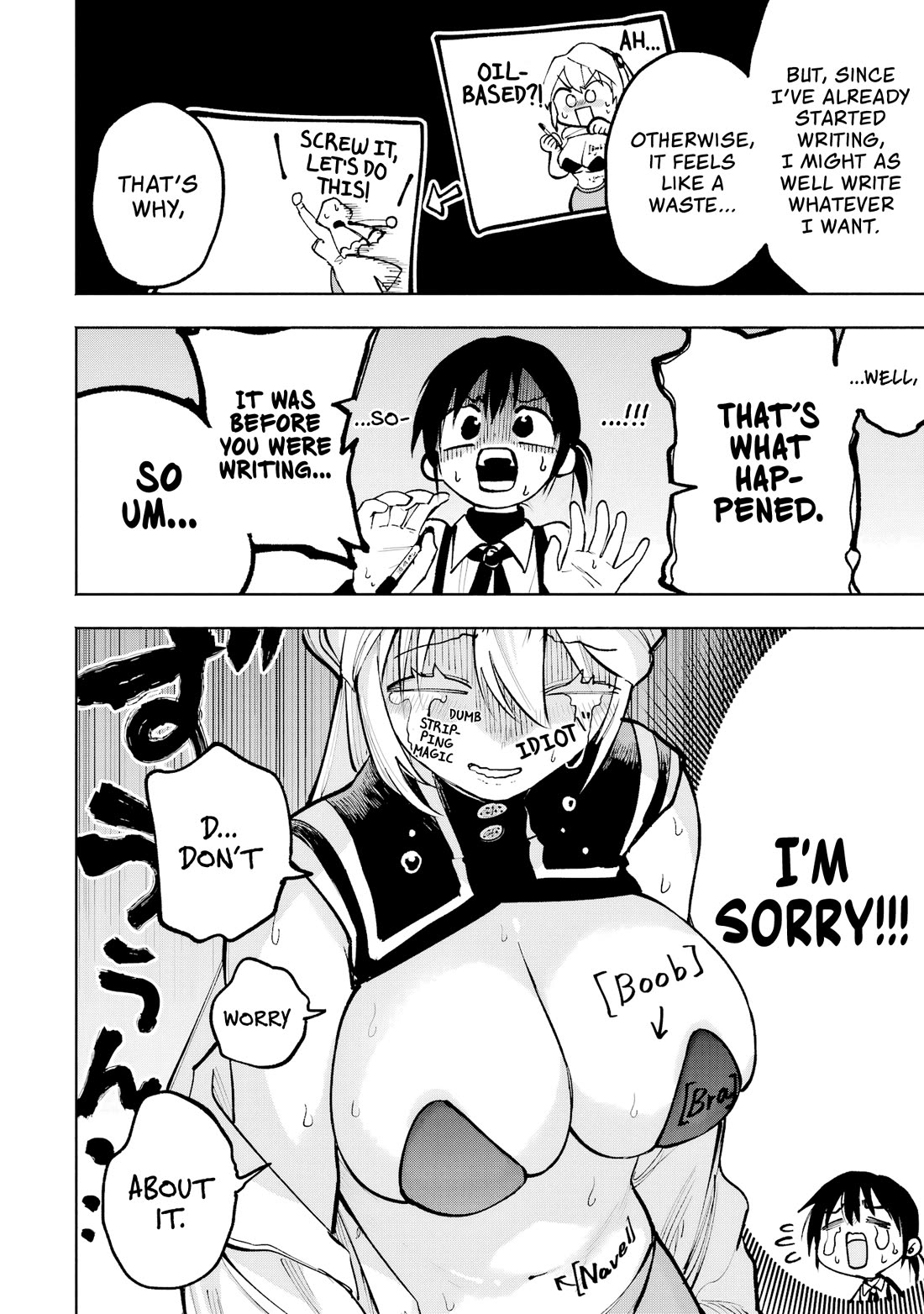 Because God isn't Watching chapter 9.5 page 9