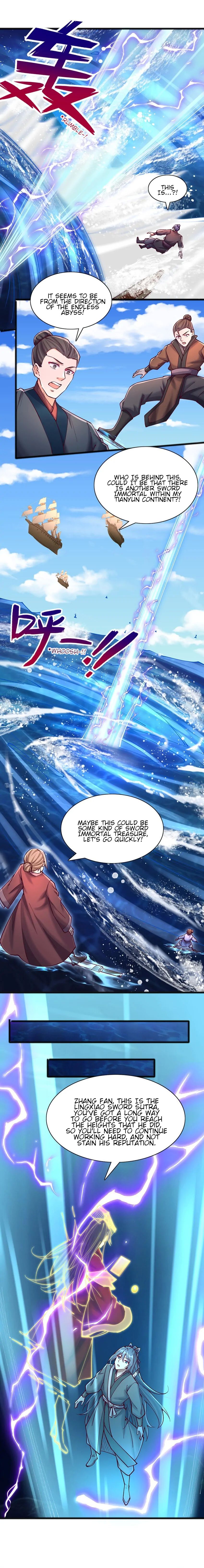 Becoming A Sword Deity By Expanding My Sword Domain chapter 110 page 7