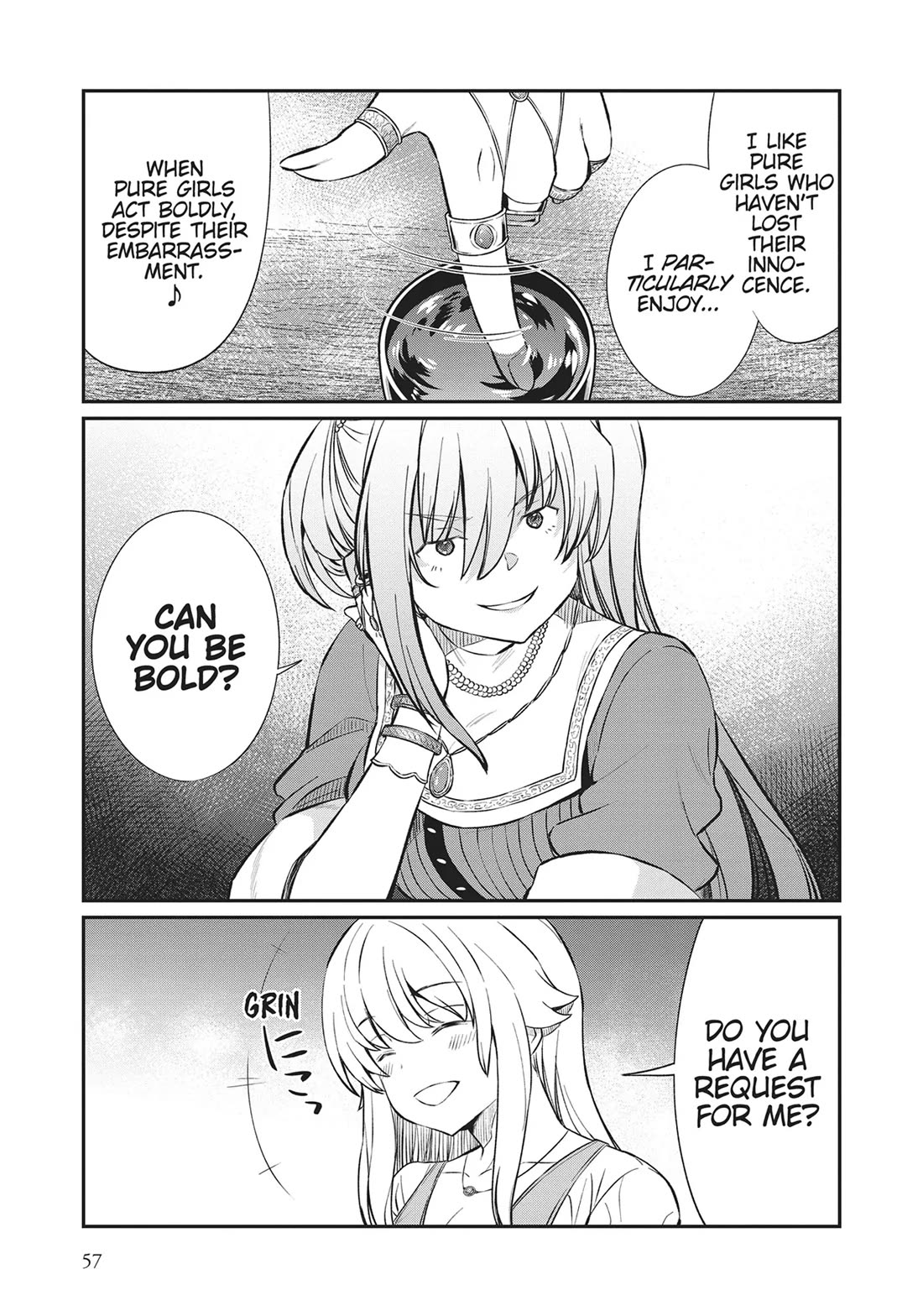 Becoming Princess Knight and Working at Yuri Brothel chapter 17 page 15