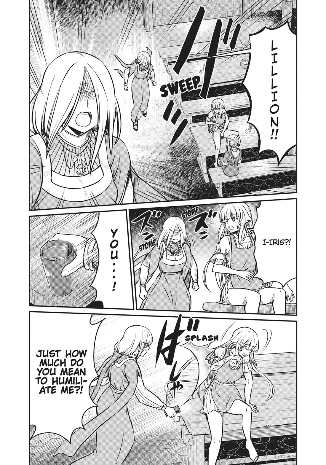 Becoming Princess Knight and Working at Yuri Brothel chapter 17 page 21