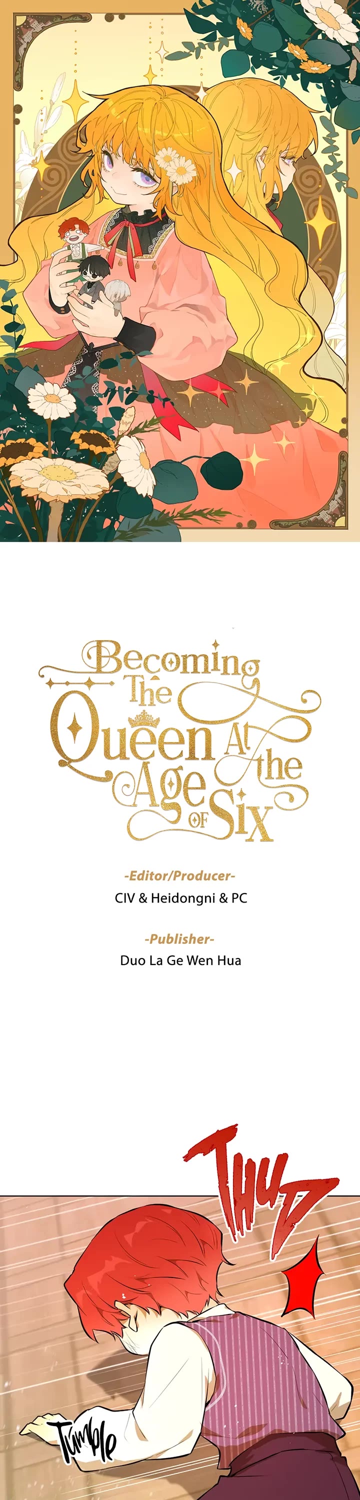 Becoming the Queen at the Age of Six chapter 12 page 1