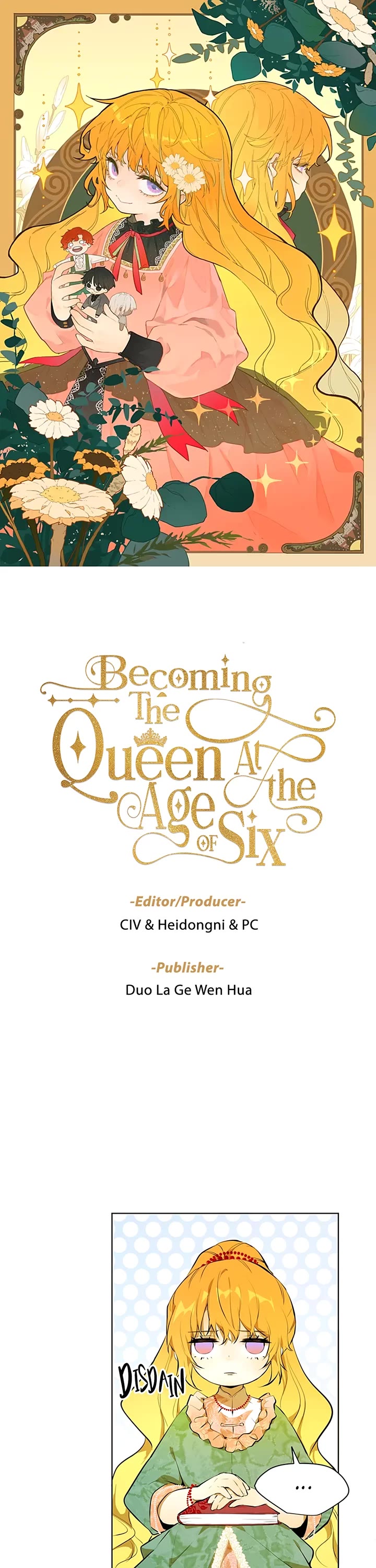 Becoming the Queen at the Age of Six chapter 13 page 1