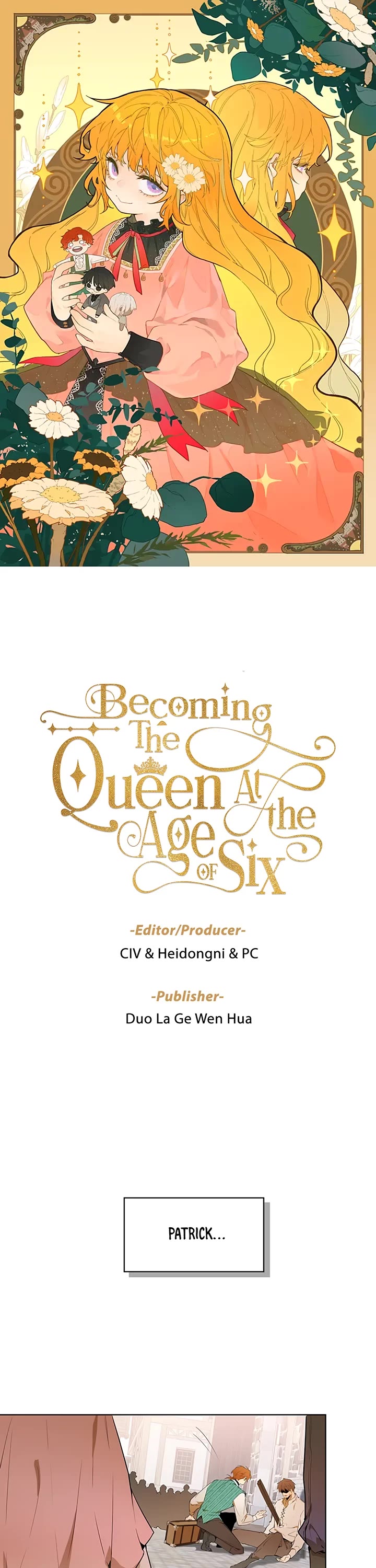 Becoming the Queen at the Age of Six chapter 16 page 1