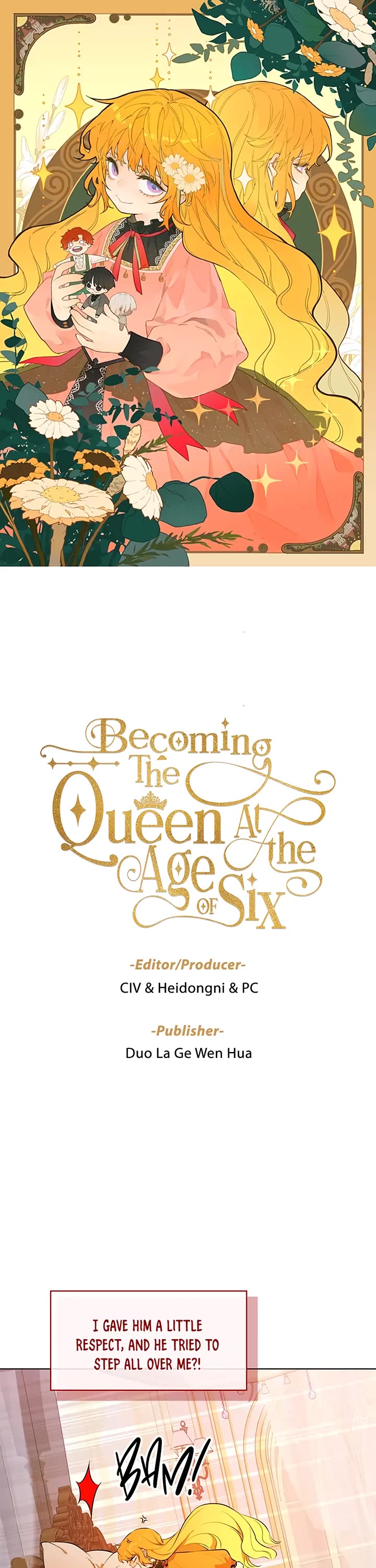 Becoming the Queen at the Age of Six chapter 19 page 1
