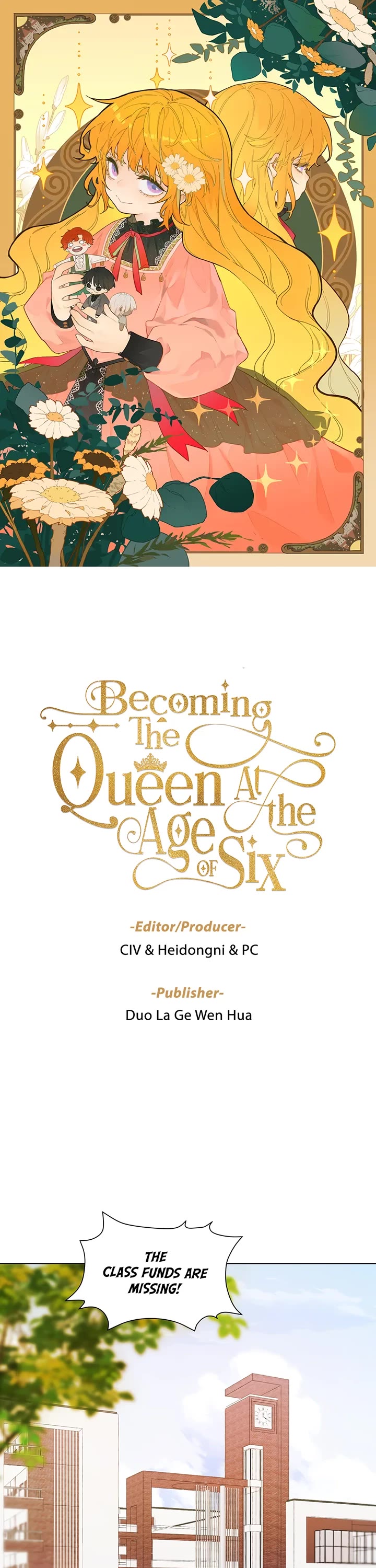 Becoming the Queen at the Age of Six chapter 3 page 1