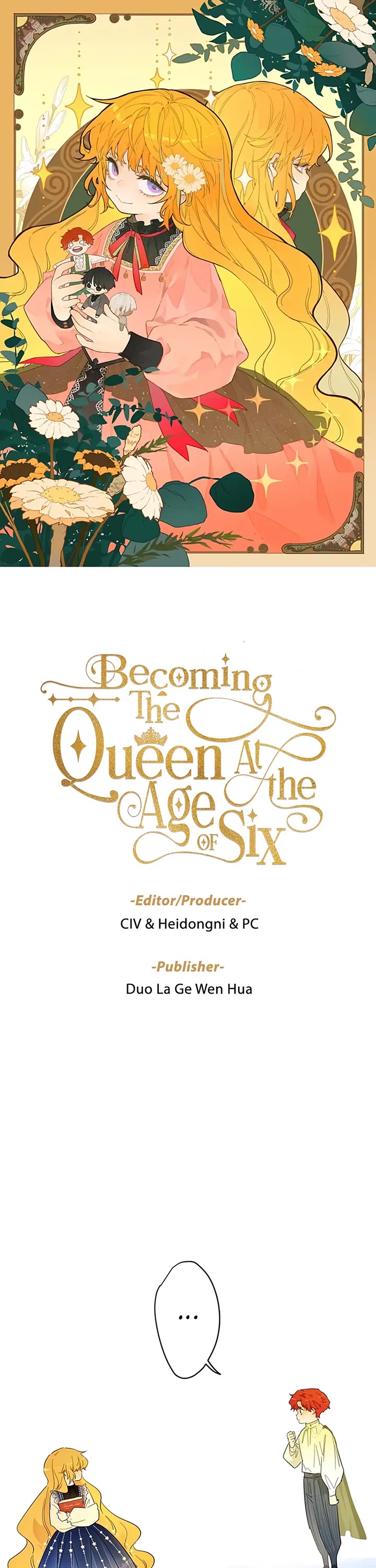 Becoming the Queen at the Age of Six chapter 43 page 1