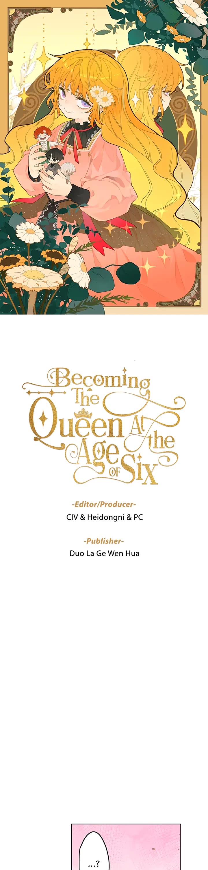 Becoming the Queen at the Age of Six chapter 45 page 1