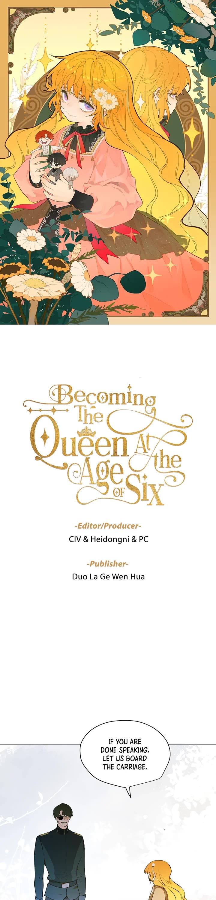 Becoming the Queen at the Age of Six chapter 5 page 1