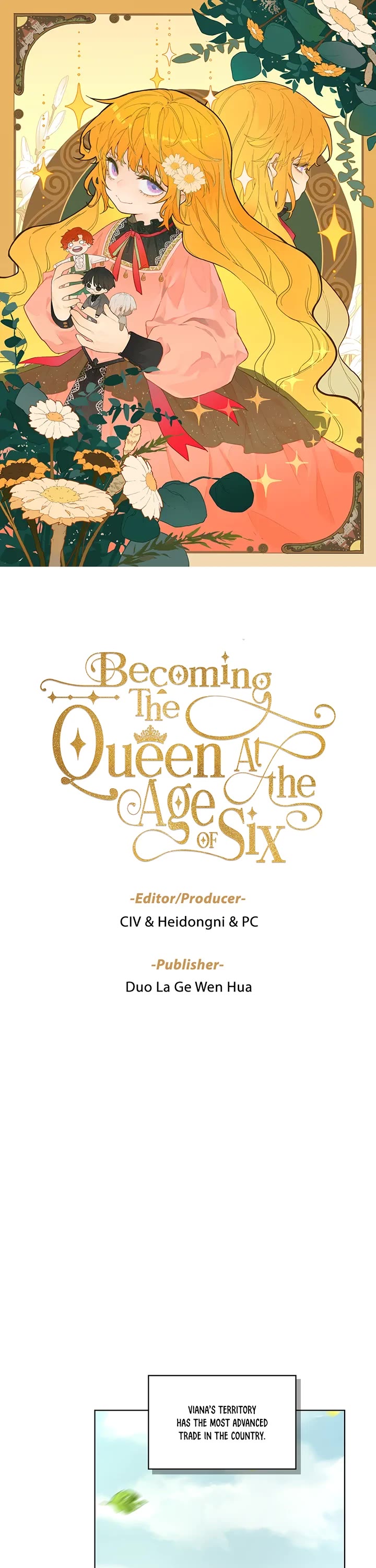 Becoming the Queen at the Age of Six chapter 6 page 1