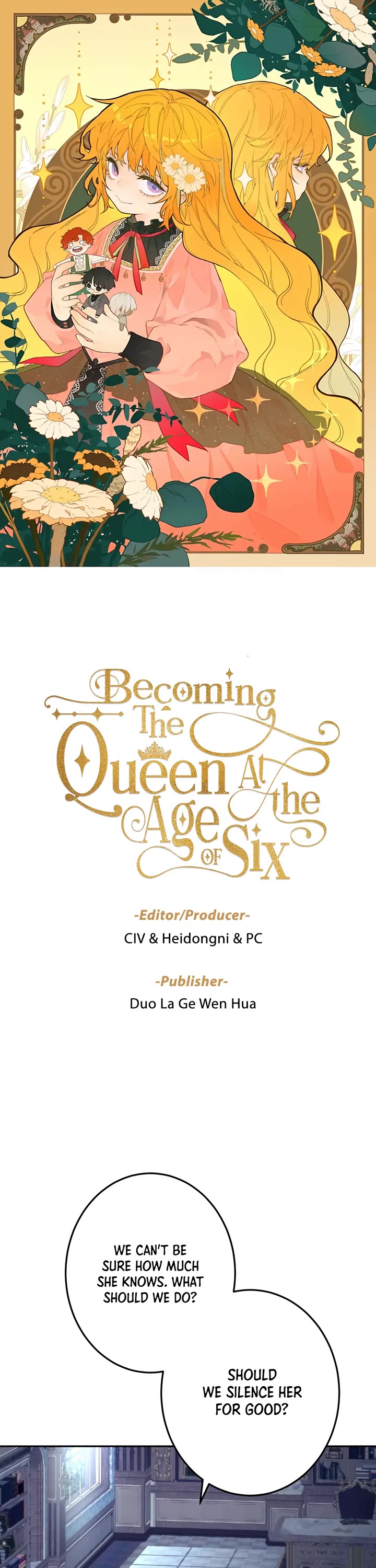 Becoming the Queen at the Age of Six chapter 64 page 1