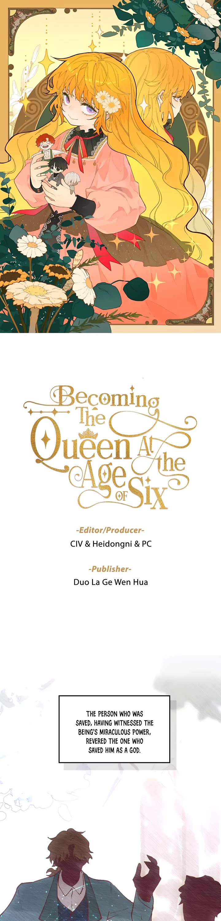 Becoming the Queen at the Age of Six chapter 66 page 1