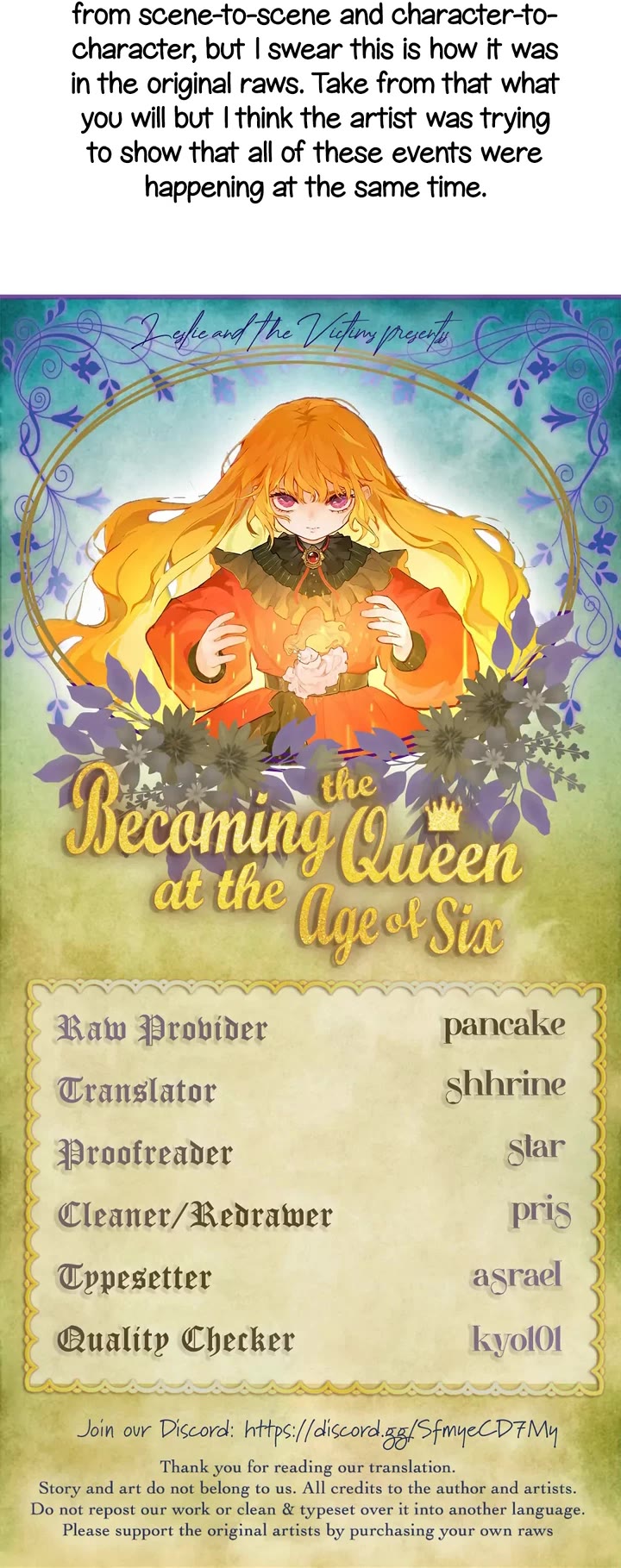 Becoming the Queen at the Age of Six chapter 66 page 33