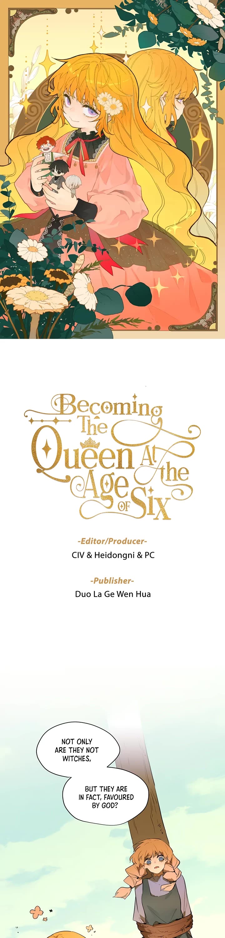 Becoming the Queen at the Age of Six chapter 9 page 1