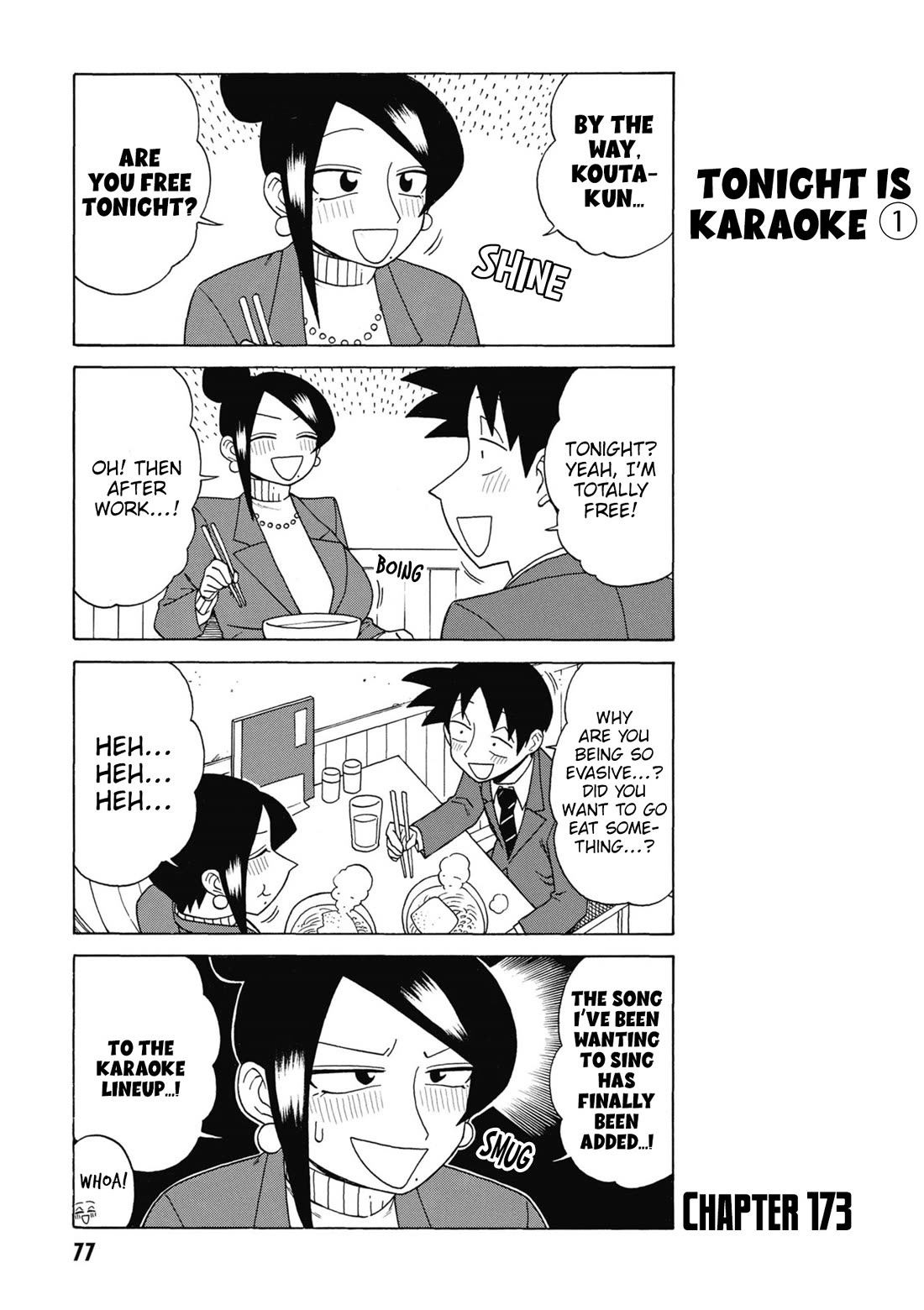 Bijin Onna Joushi Takizawa-san chapter 173 page 1