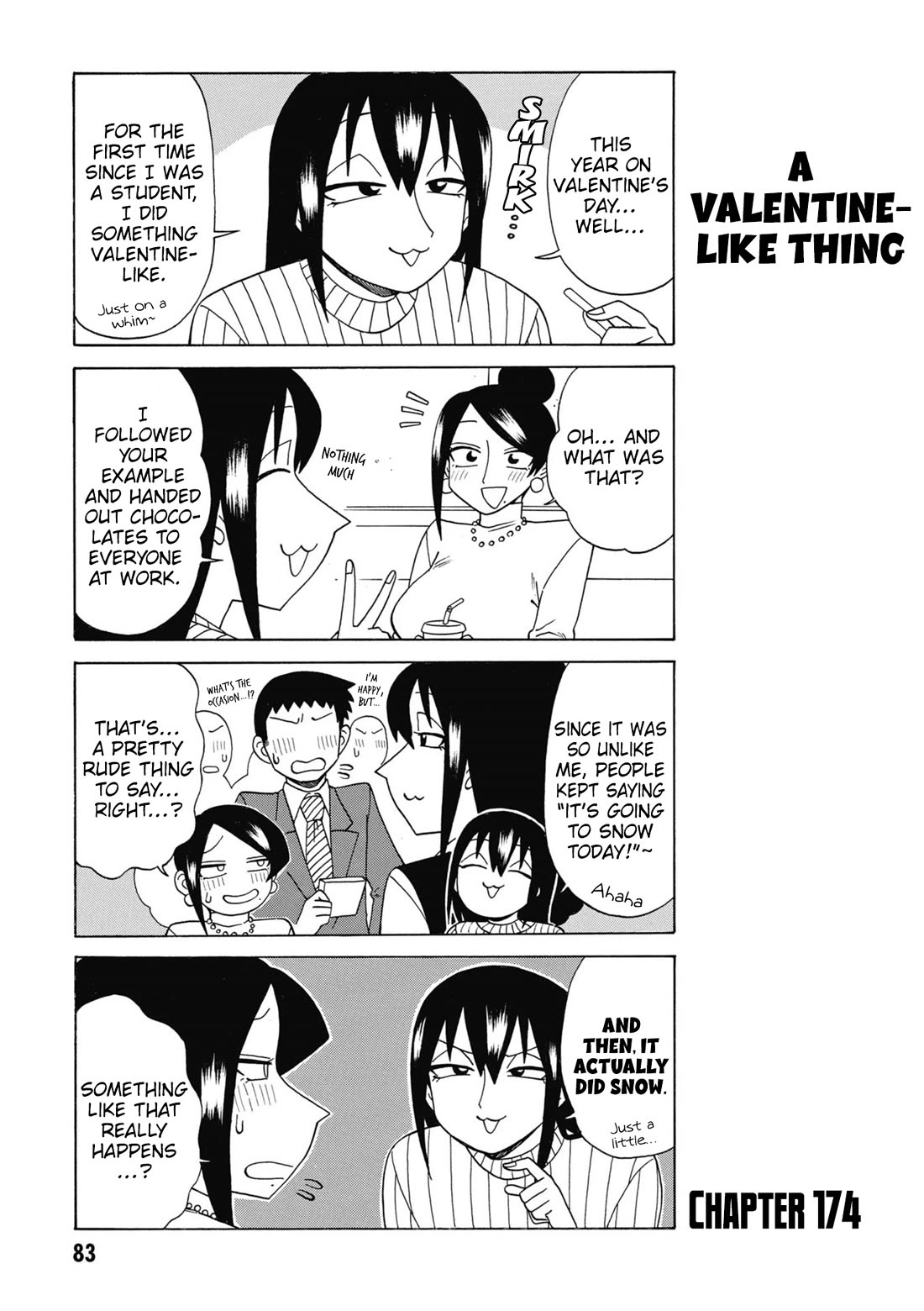 Bijin Onna Joushi Takizawa-san chapter 174 page 1