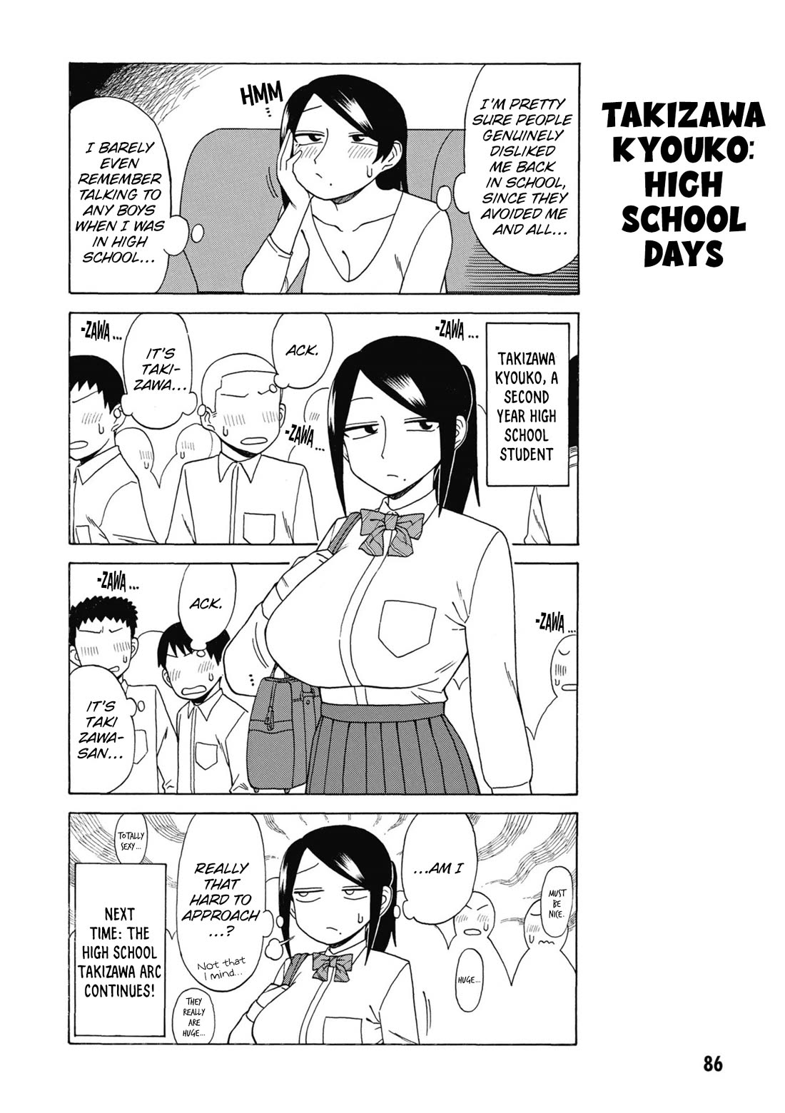 Bijin Onna Joushi Takizawa-san chapter 174 page 4