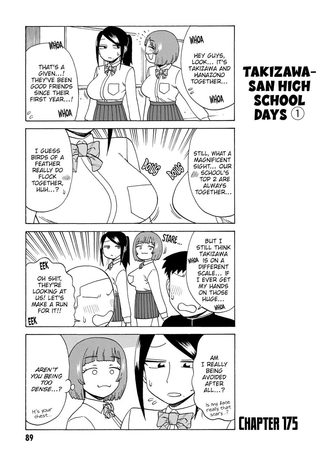 Bijin Onna Joushi Takizawa-san chapter 175 page 1