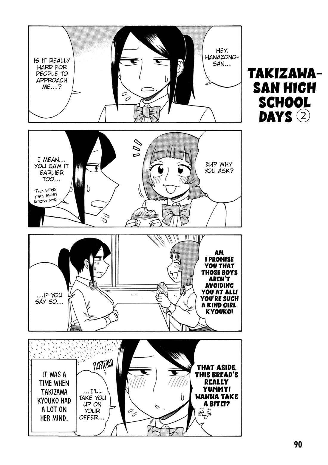 Bijin Onna Joushi Takizawa-san chapter 175 page 2