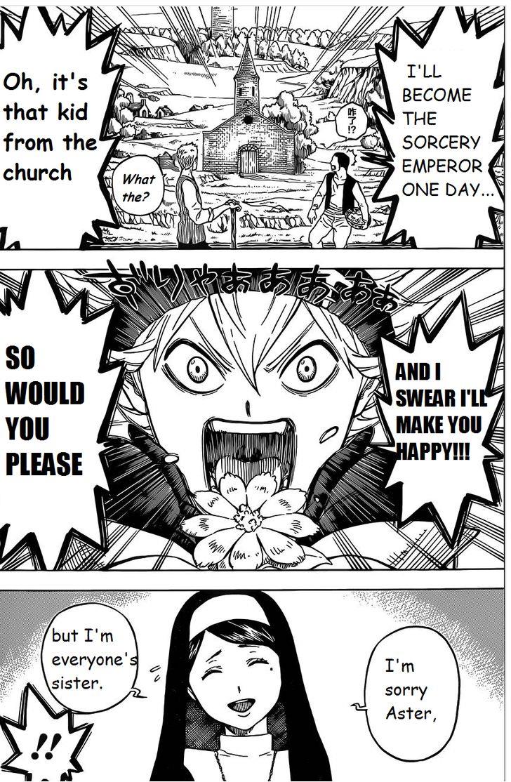 Black Clover chapter 1 page 7