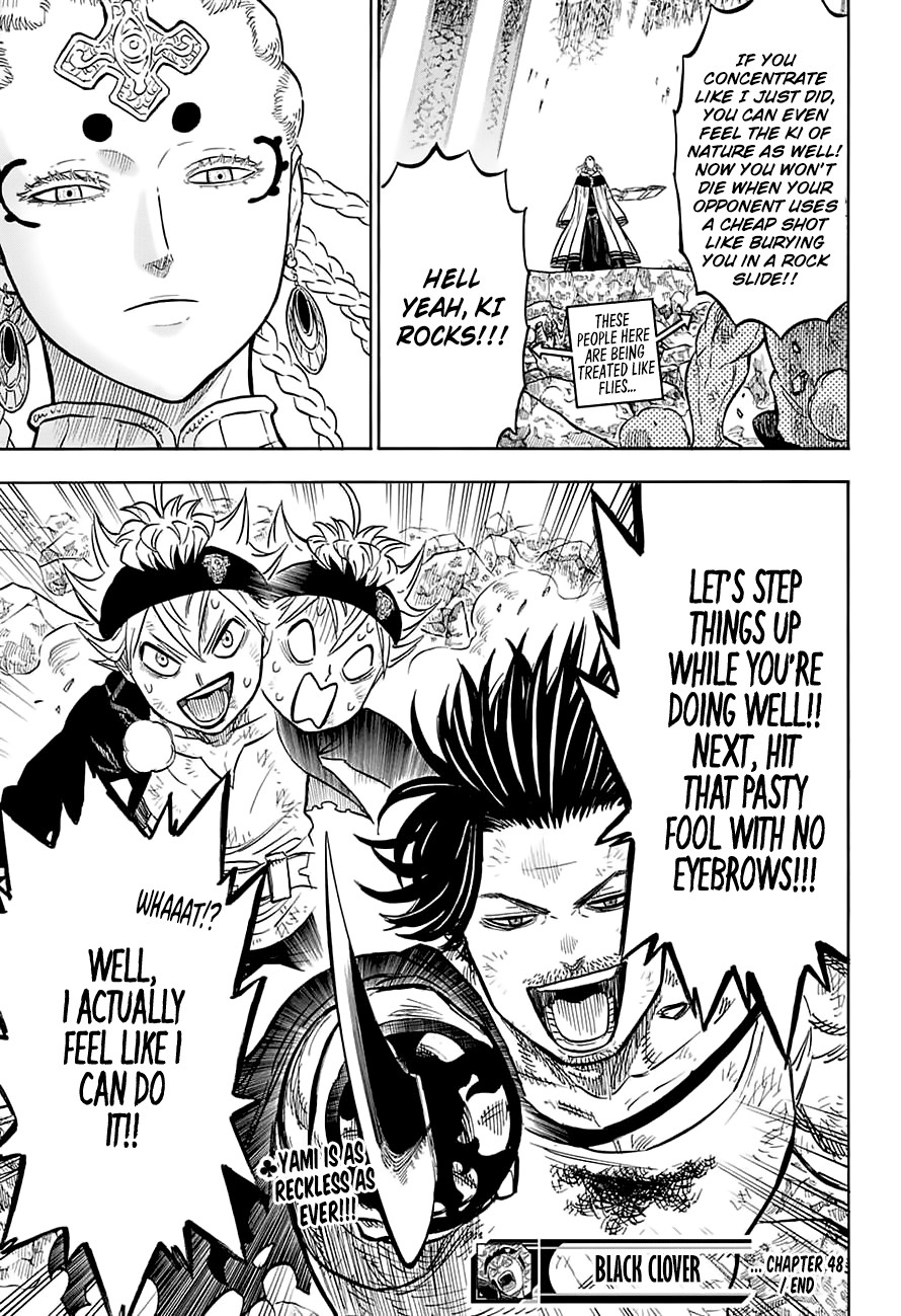 Black Clover chapter 48 page 16