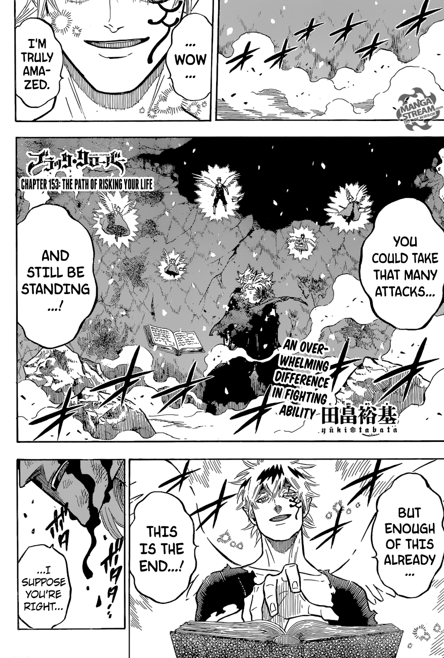 Black Clover chapter 153 page 2