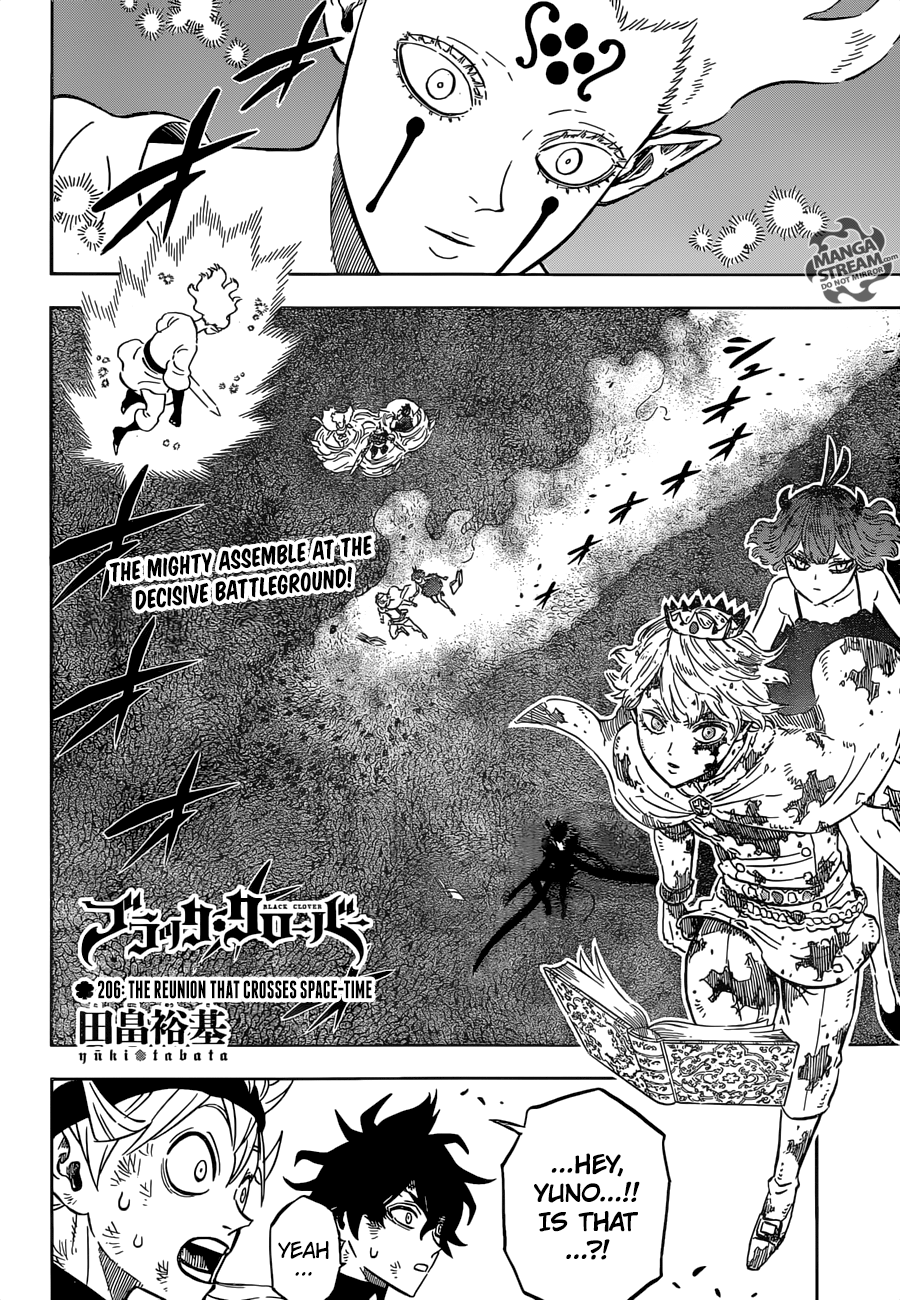 Black Clover chapter 206 page 2