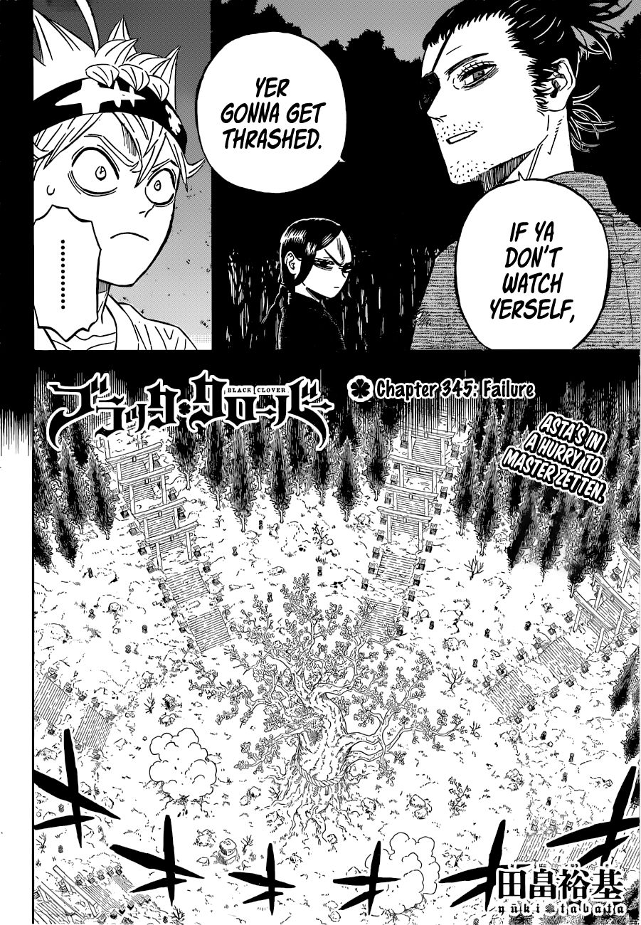 Black Clover chapter 345 page 2