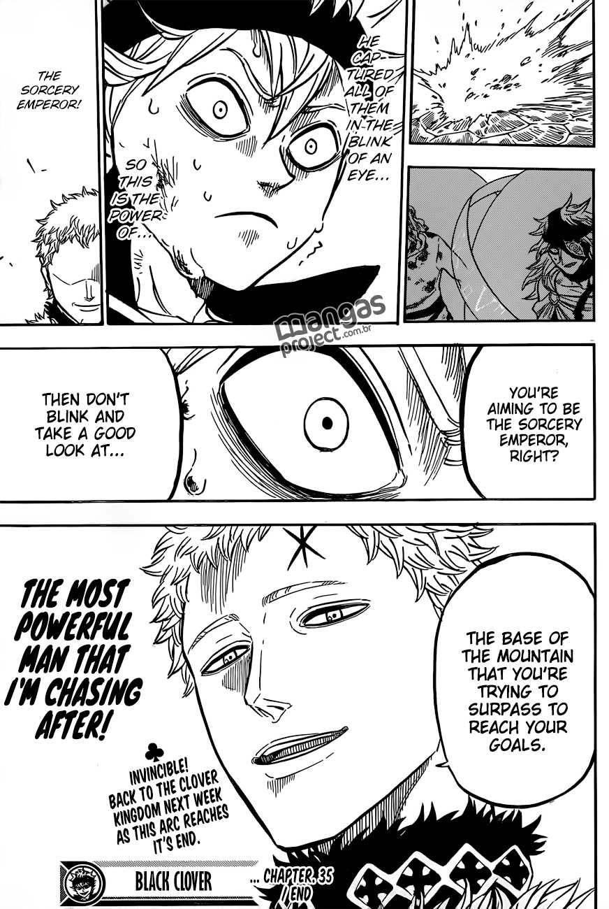 Black Clover chapter 35 page 17