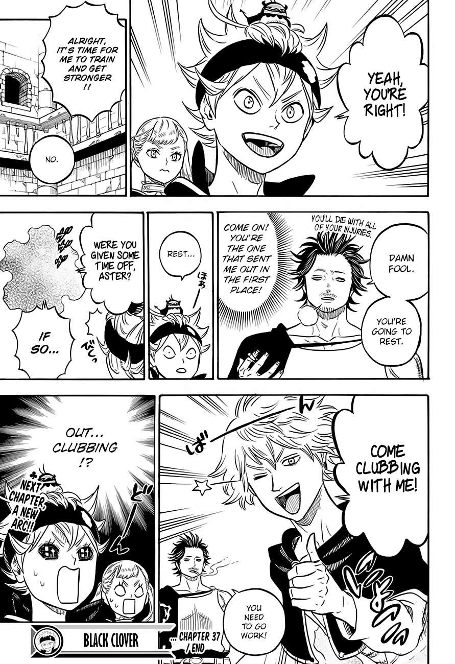 Black Clover chapter 37 page 16