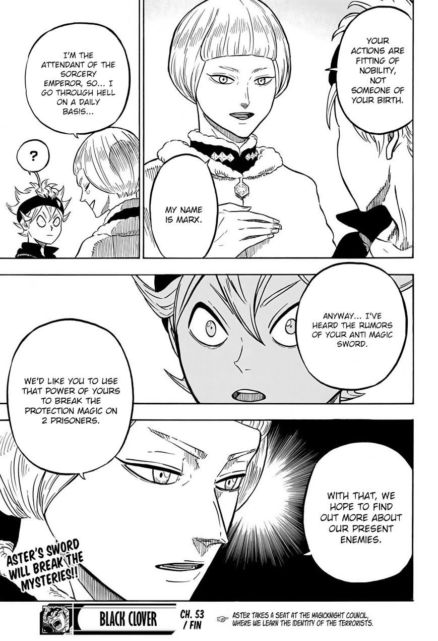 Black Clover chapter 51 page 20