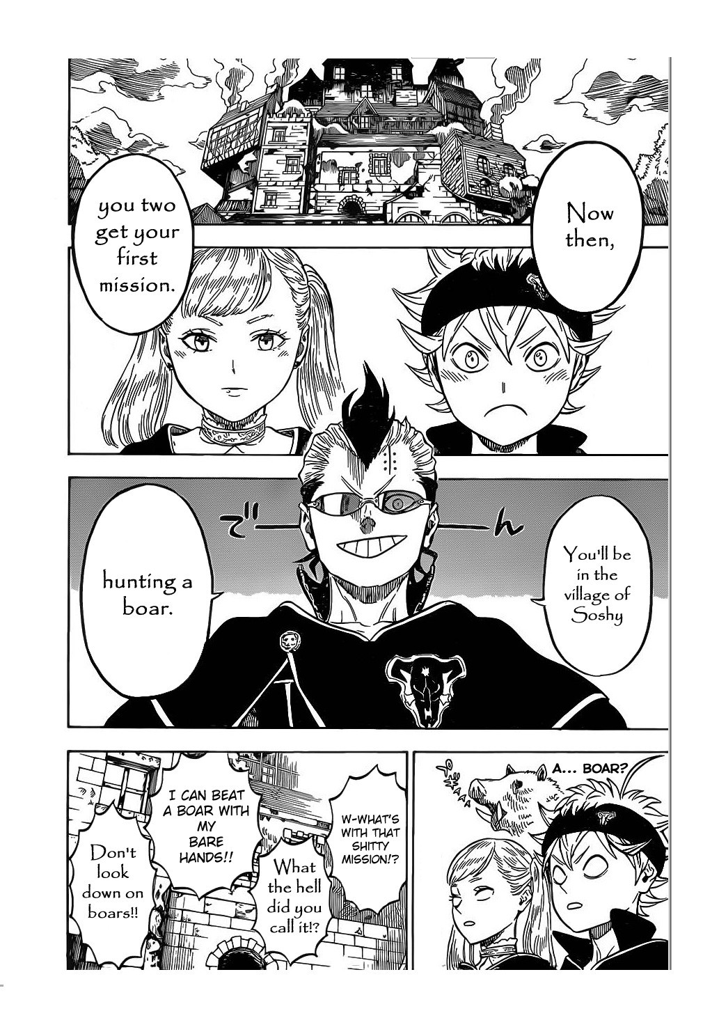 Black Clover chapter 6 page 4