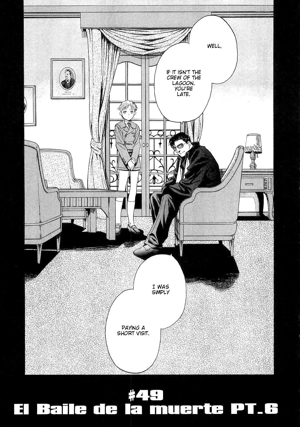 Black Lagoon chapter 49 page 1