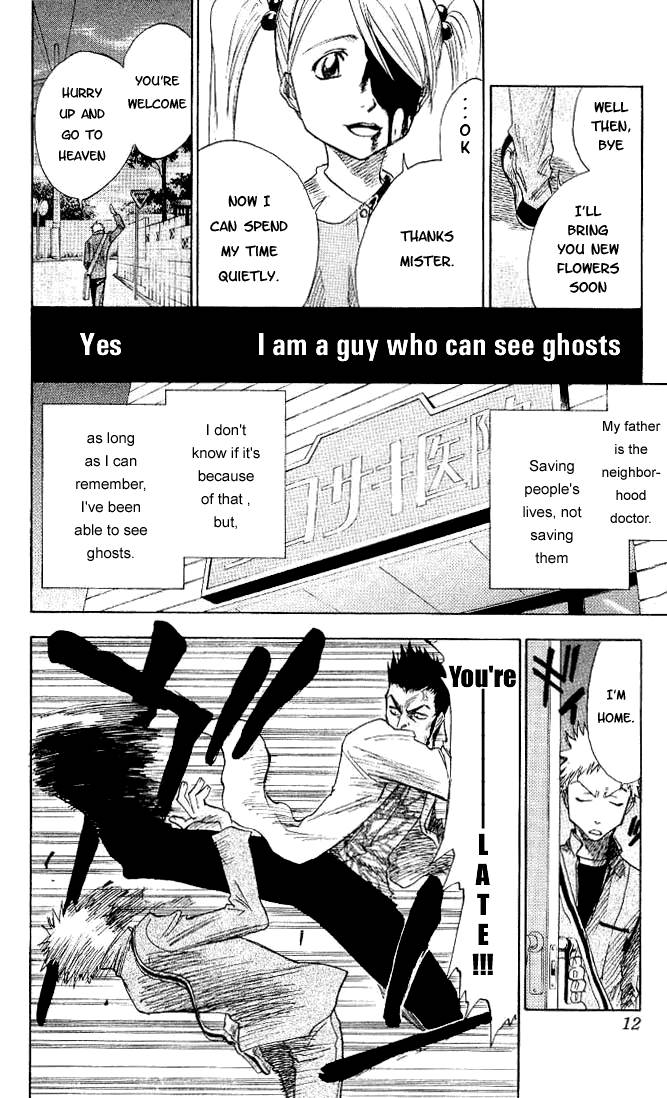 Bleach chapter 1 page 7