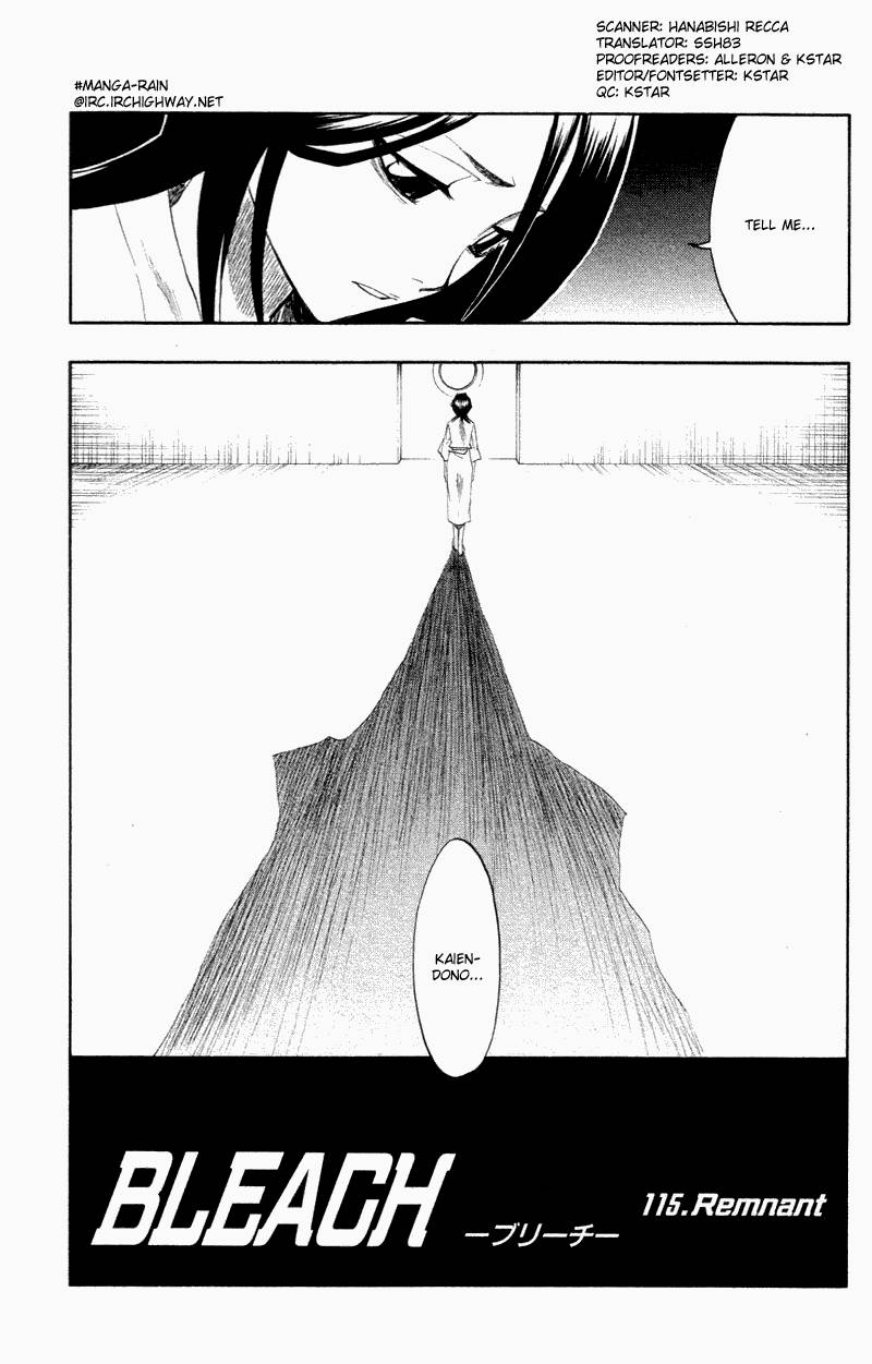 Bleach chapter 115 page 2