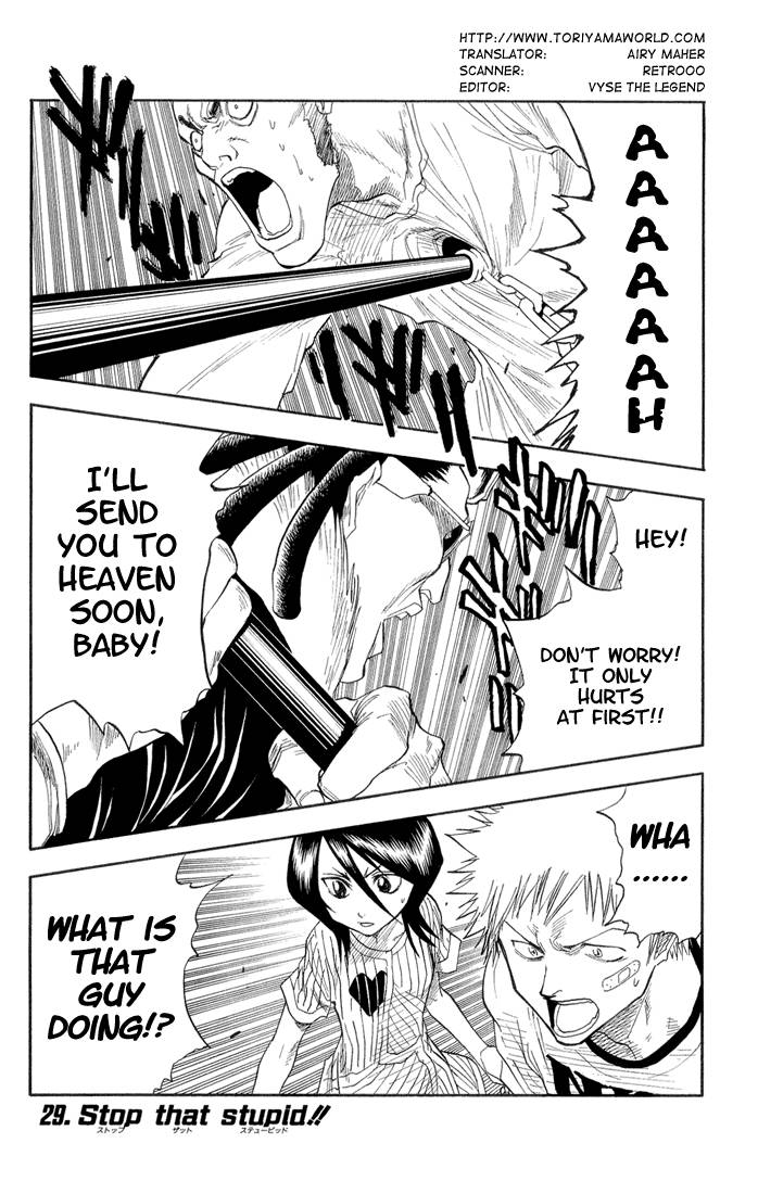 Bleach chapter 29 page 1