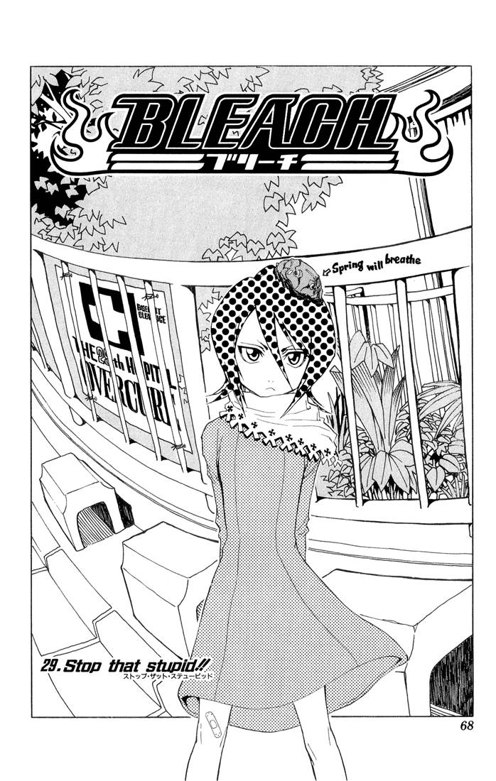 Bleach chapter 29 page 2